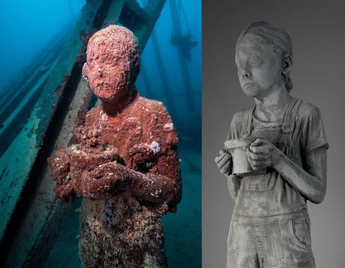[Focus] - "Ocean Sentinels", découvrez les sculptures sous-marines de Jason deCaires Taylor 