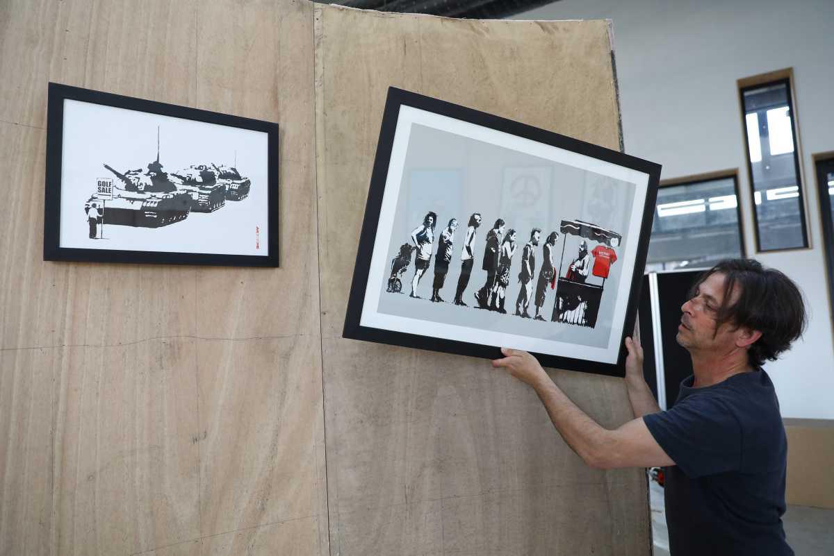 [Focus] - la Banksy modeste collection aux Ateliers des Capucins à Brest