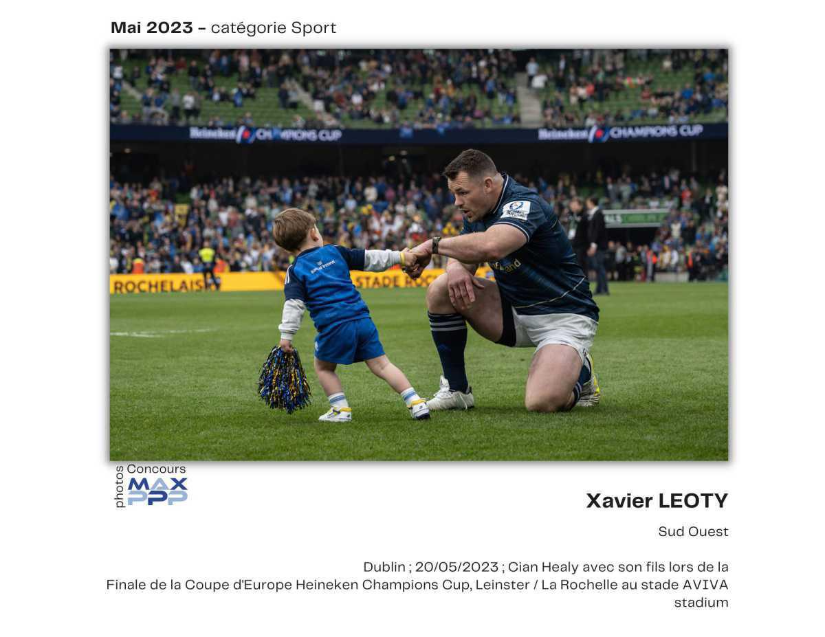 [Focus] - Zoom sur la photo de Xavier Léoty de Sud Ouest, lauréat "sport" du concours Photopqr du mois de mai 2023