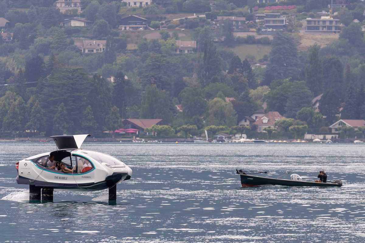 [Focus] - Découvrir le lac d'Annecy en Seabubbles à partir de juillet !
