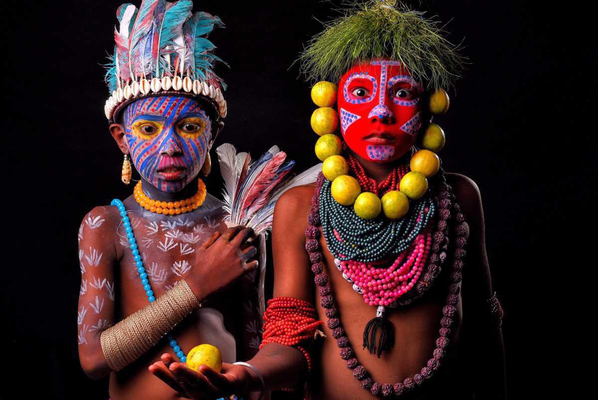 [Focus] - Le Face Painting et les artistes Bahurupi du Bengale occidental 