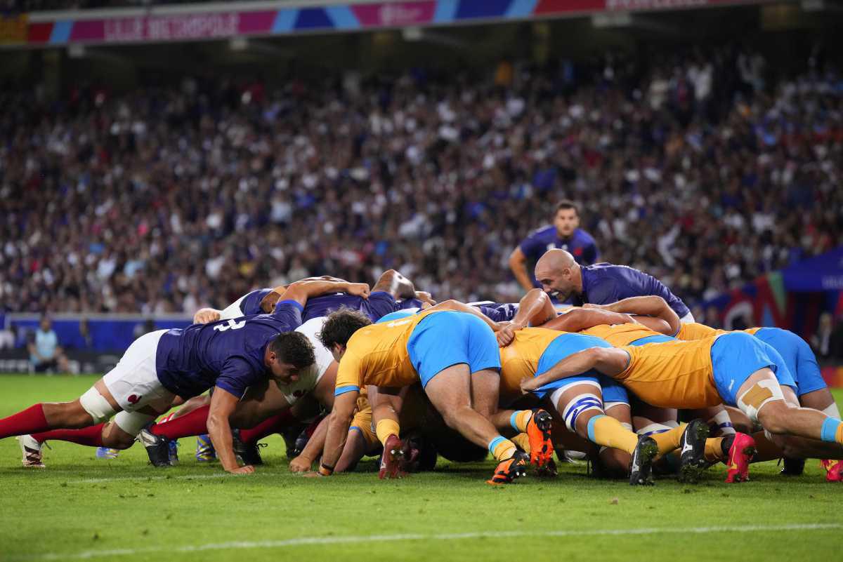 [Focus] - On vous explique les règles de la mêlée avec les plus belles photos de cette coupe du monde de rugby 