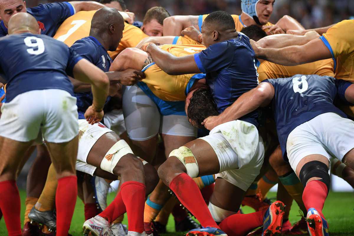 [Focus] - On vous explique les règles de la mêlée avec les plus belles photos de cette coupe du monde de rugby 