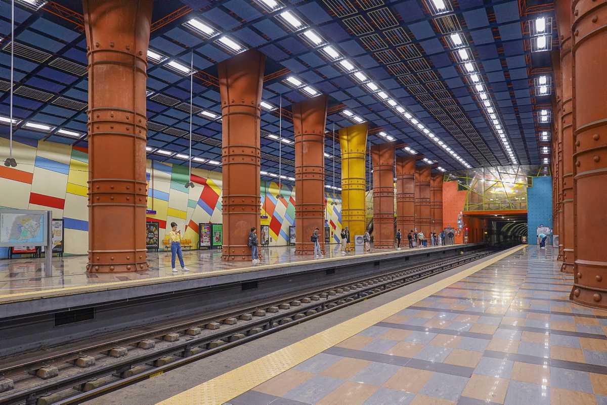 [Focus] - Lisbonne, la station de métro Olaias parmi les plus belles stations de métro d'Europe