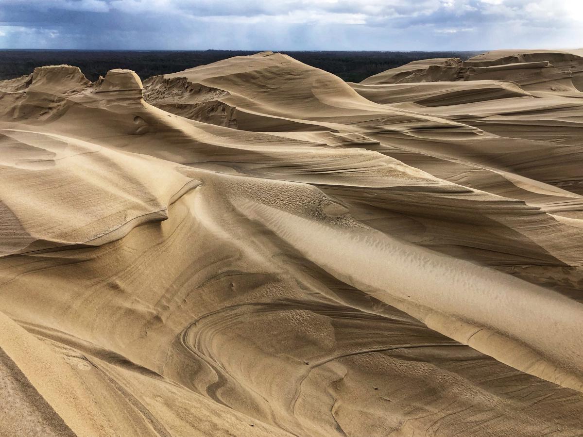 [Focus] - Waouh ! Les nouveaux canyons de la Dune du Pilat après les tempêtes