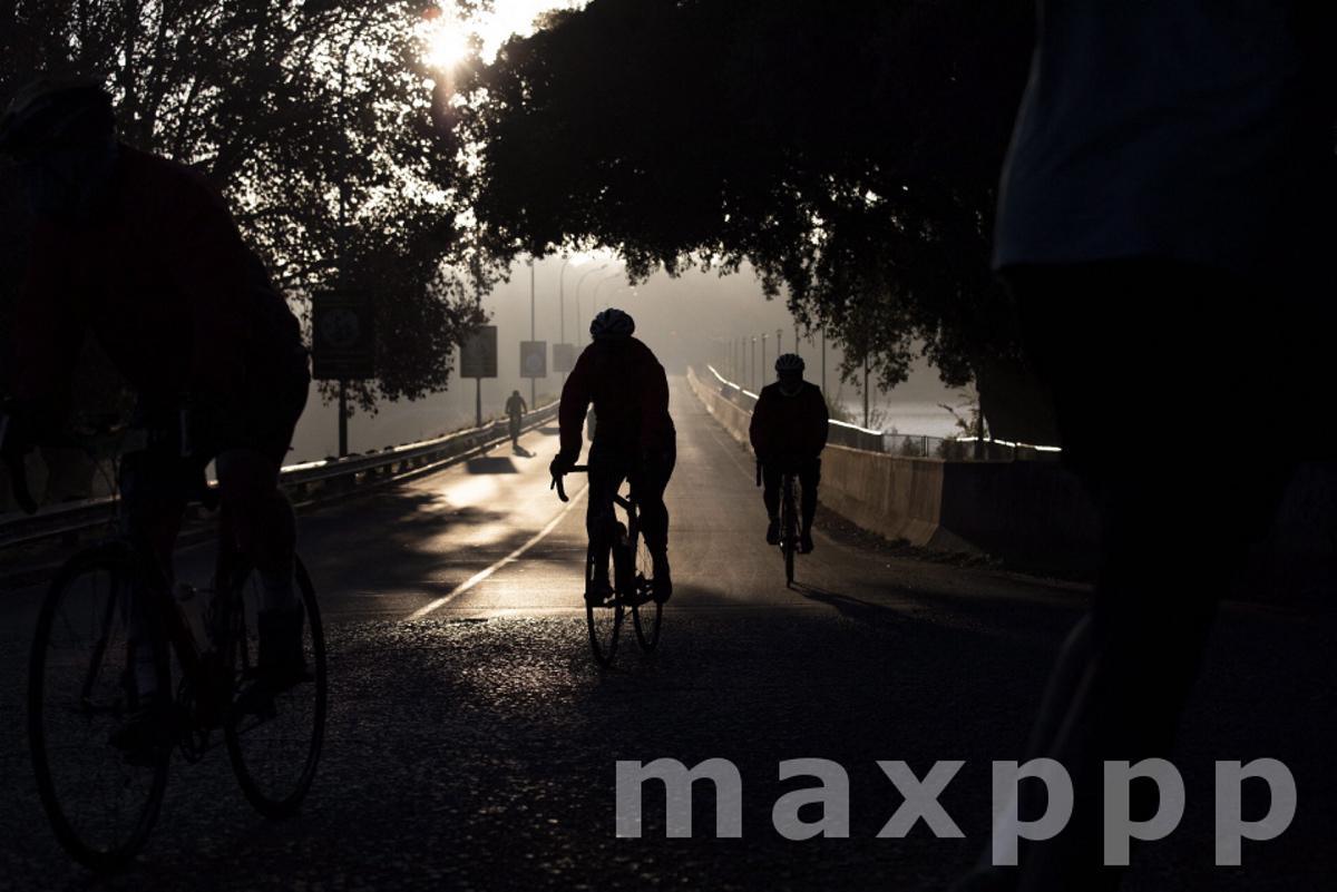 People excercise amid coronavirus lockdown in South Africa