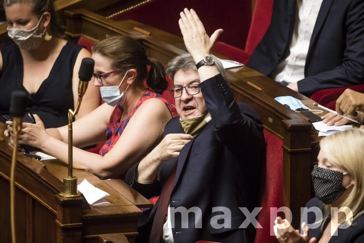 Weekly session of questions to the government at the French National parliament