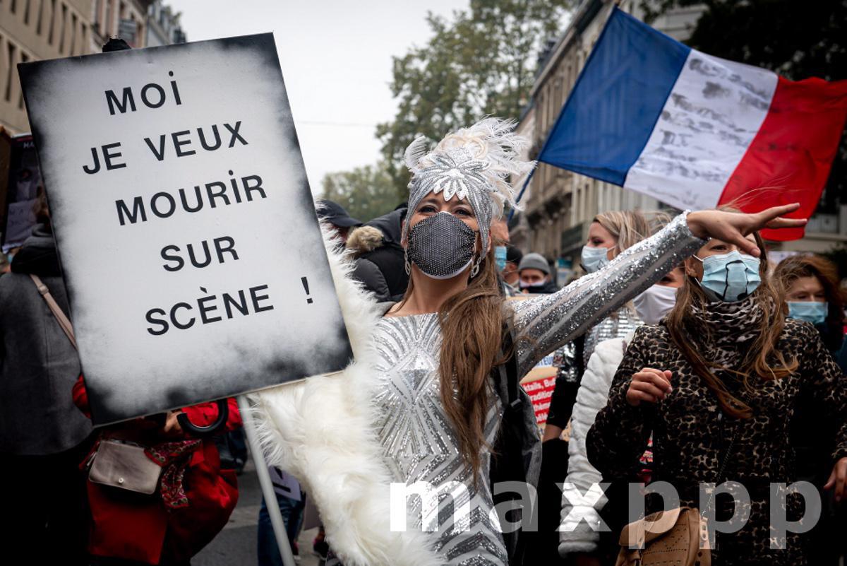 Manifestation des intermittents du spectacle