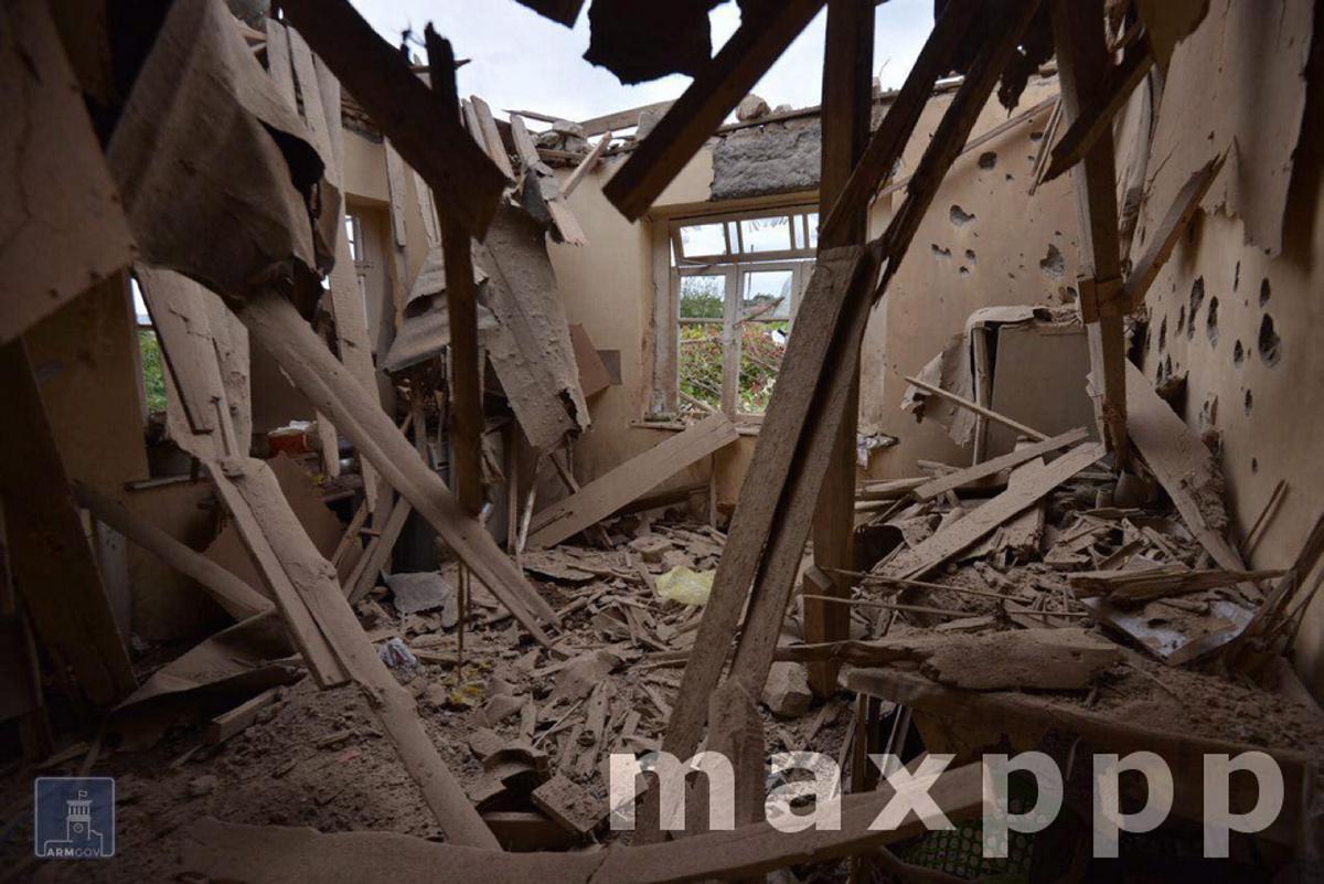 Azerbaijan and Armenia in armed conflict over Nagorno-Karabakh region