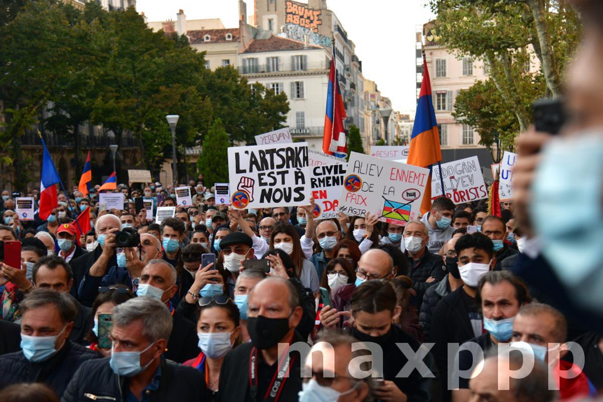 Rassemblement du Conseil de coordination des organisations arméniennes de France