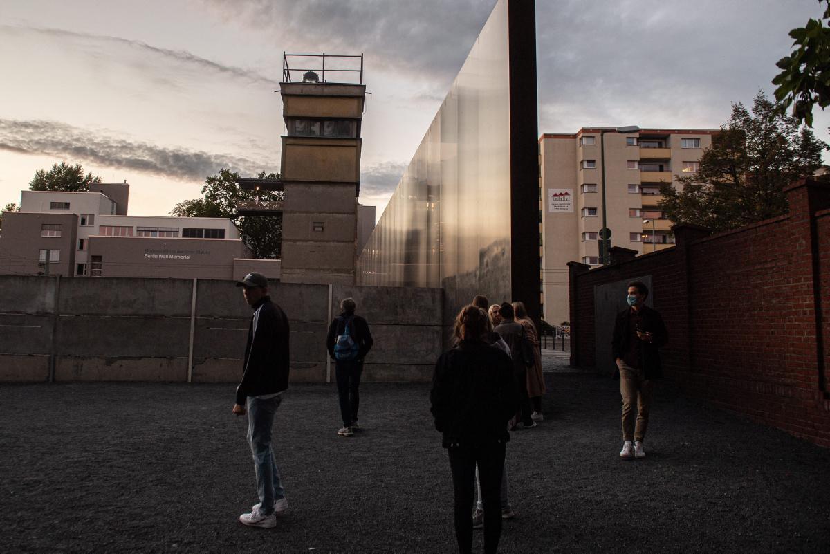 The Berlin Wall Ahead of 31st Anniversary of the Reunification of East and West Germany