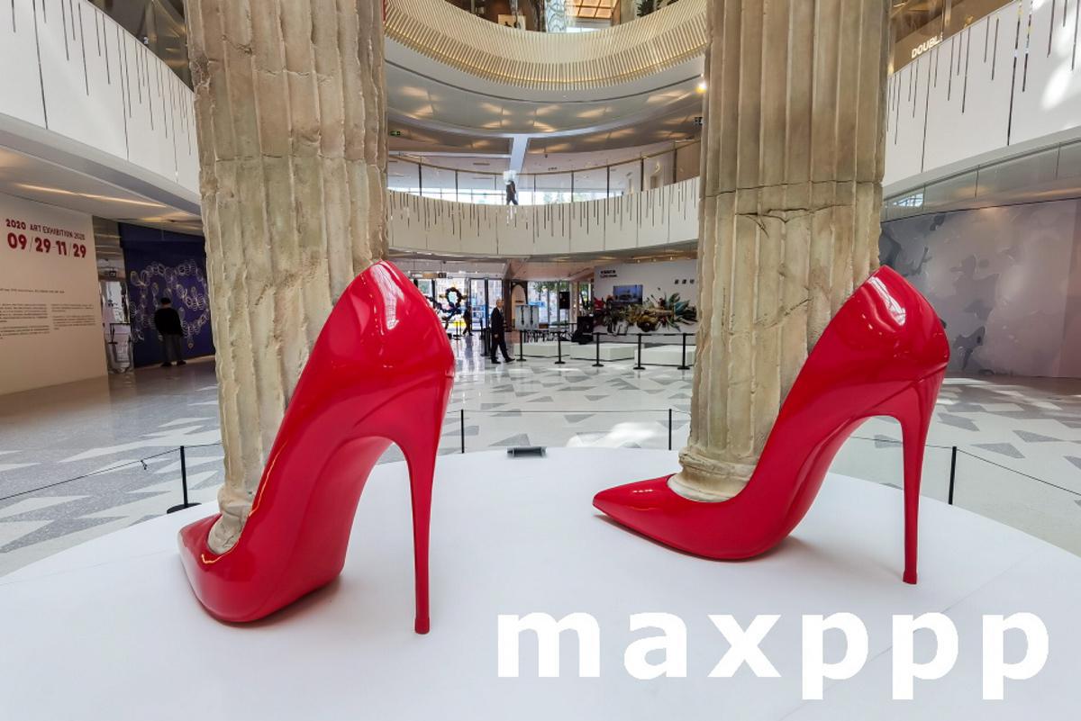 'High-heel Shoes' Art Installation In Shanghai