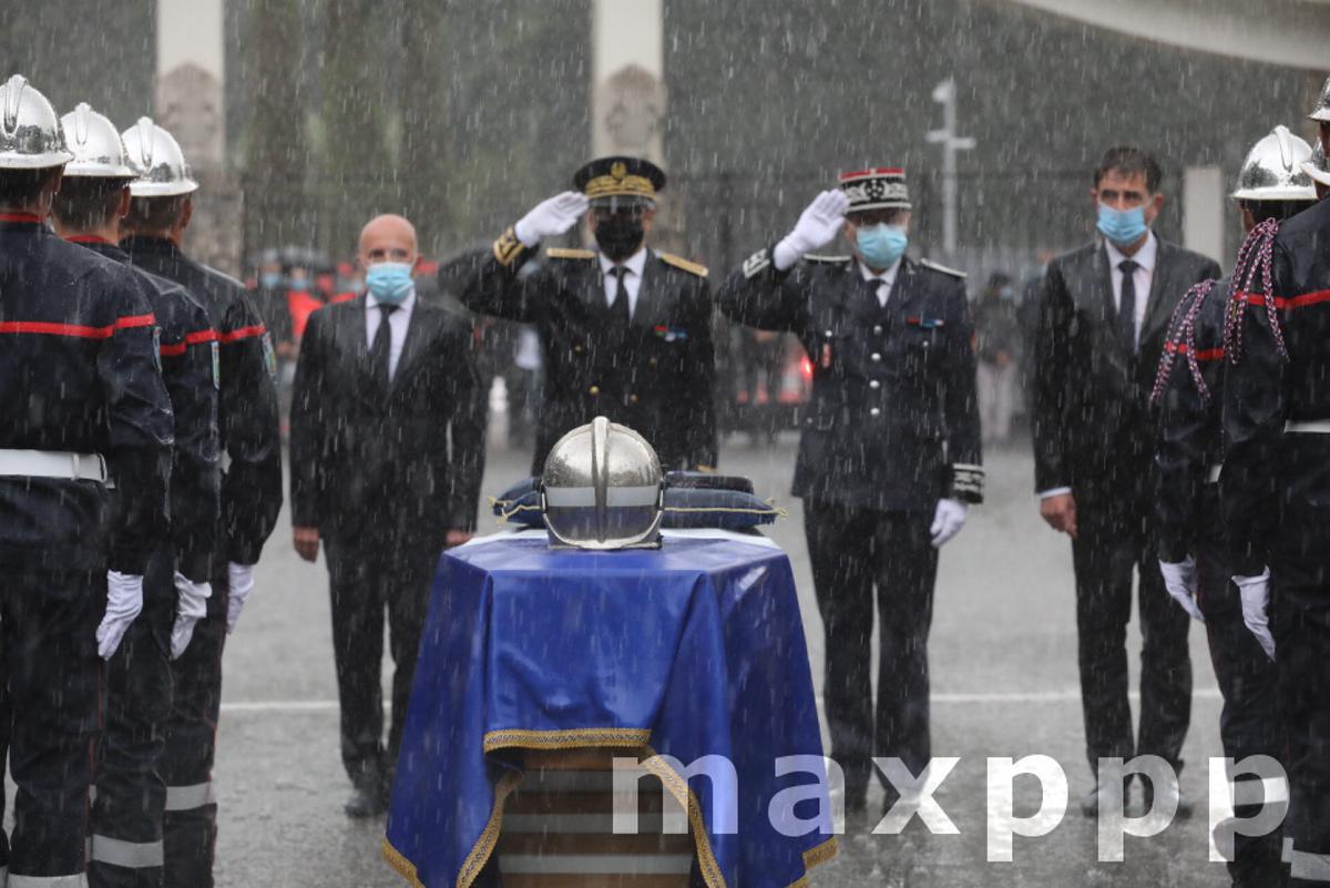 TEMPETE ALEX - Cérémonie funéraire du commandant Bruno Kohlhuber