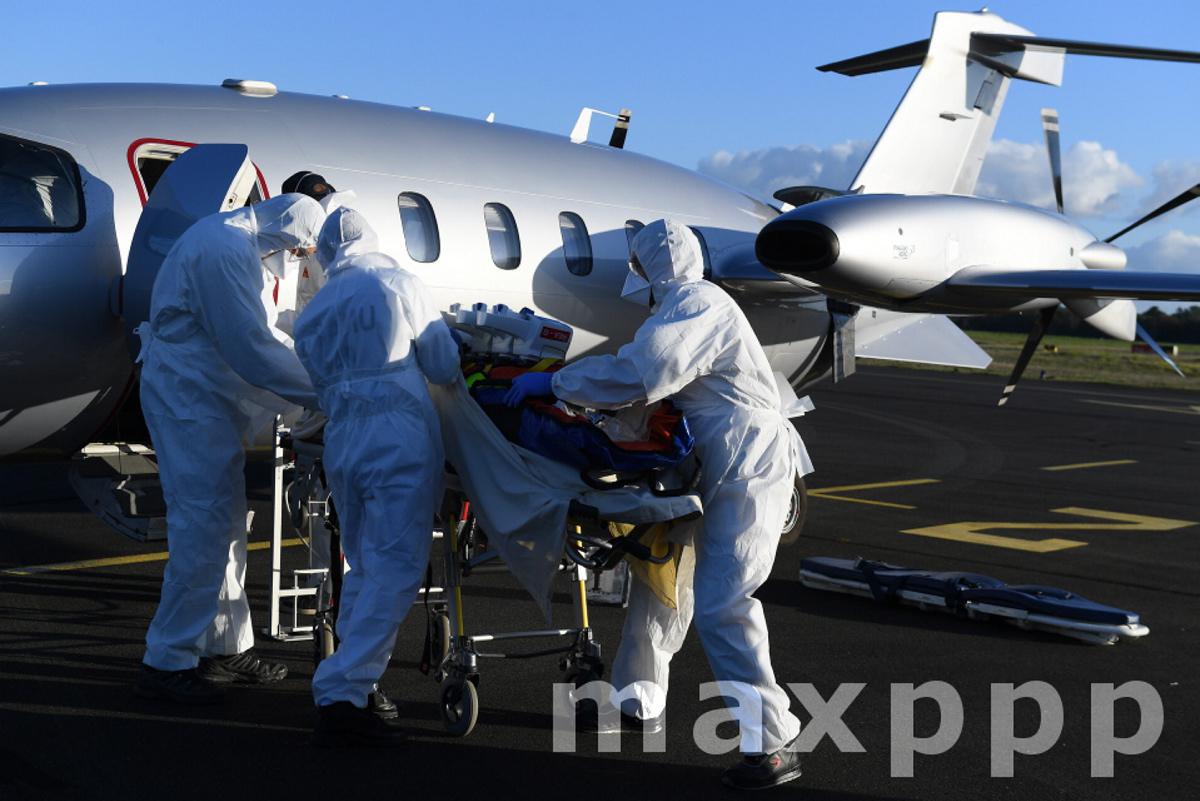 Angers avion patients Covid-19