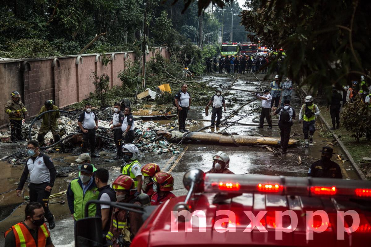Plane with humanitarian aid crashes near Guatemala City