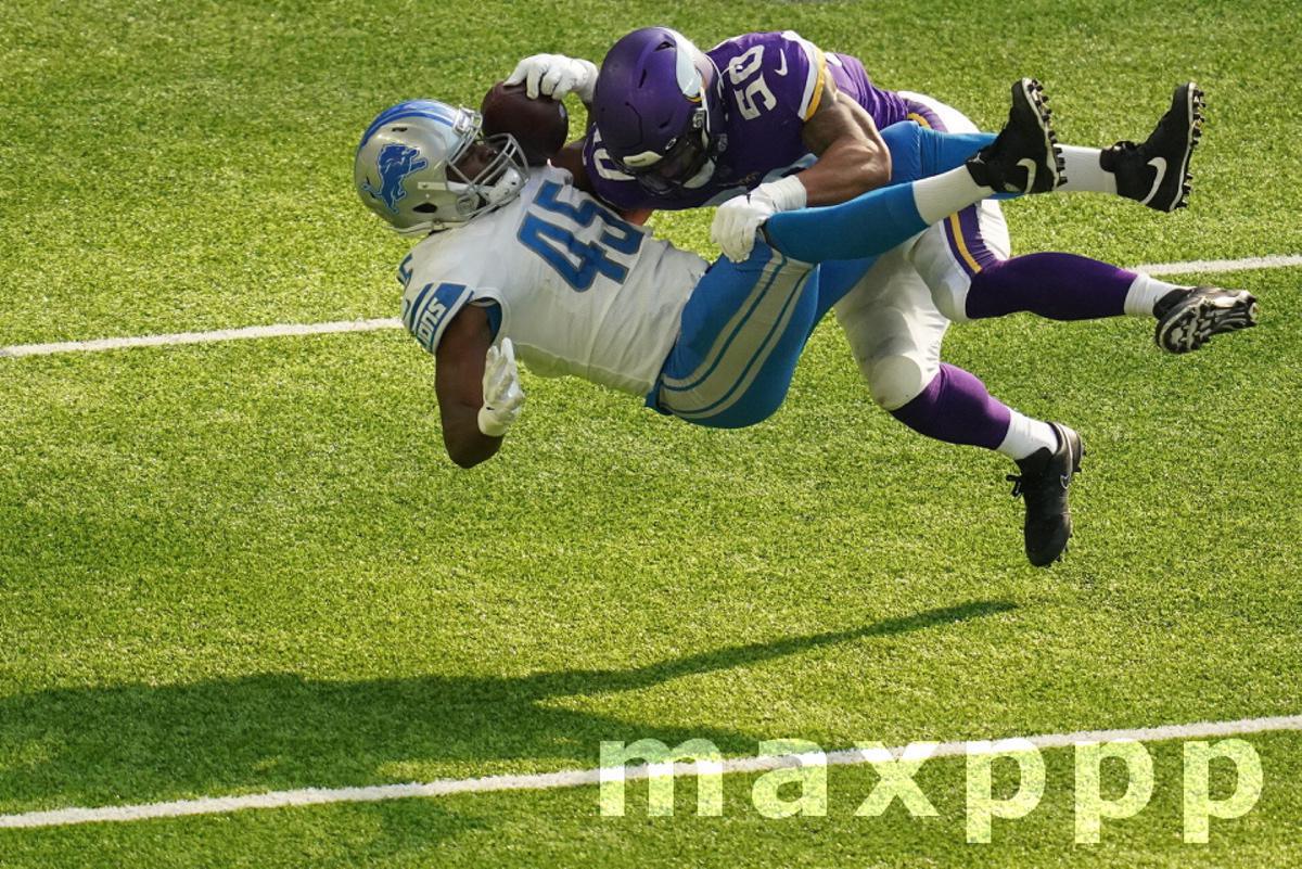 Vikings roll over Lions 34-20 with another big game from Dalvin Cook