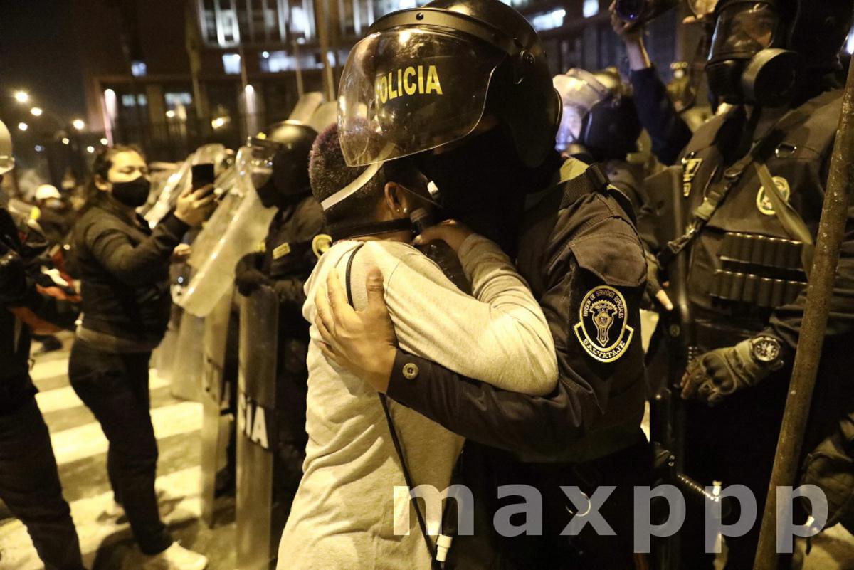 Anti-government protests in Lima