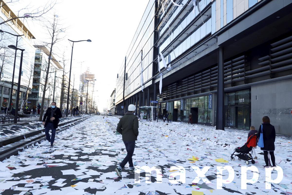 Greve des éboueurs de la Ville de Paris