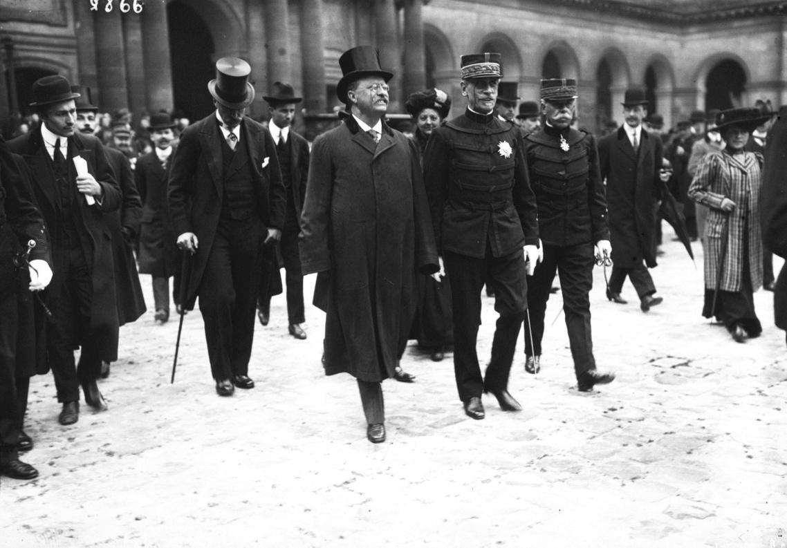 Visite de Roosevelt en France