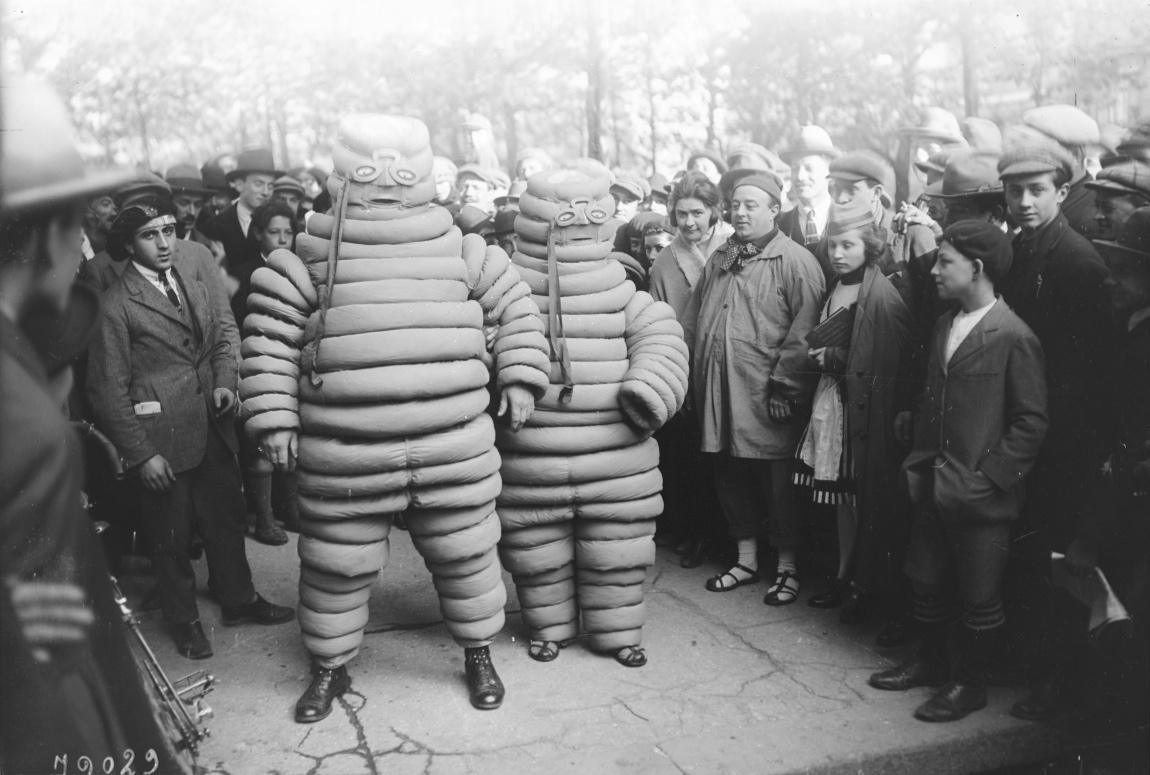 Fête du sport à Montmartre en 1922