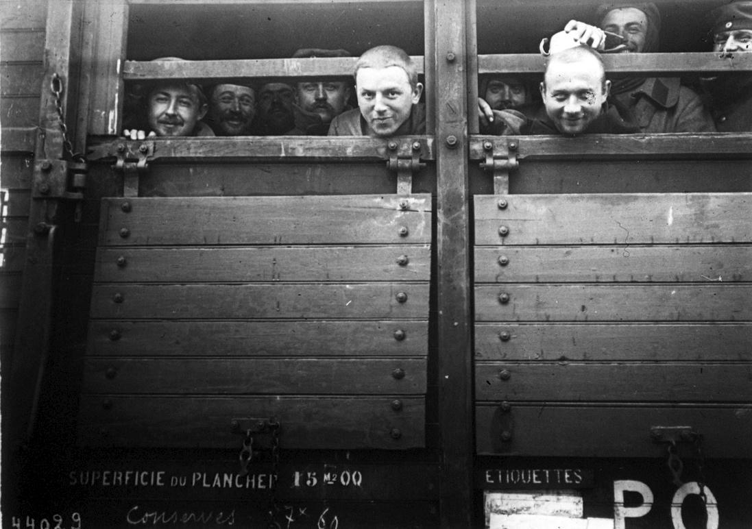 Première guerre mondiale - Prisonniers allemands