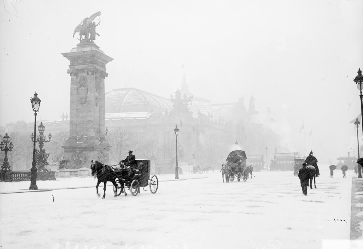 Neige à Paris