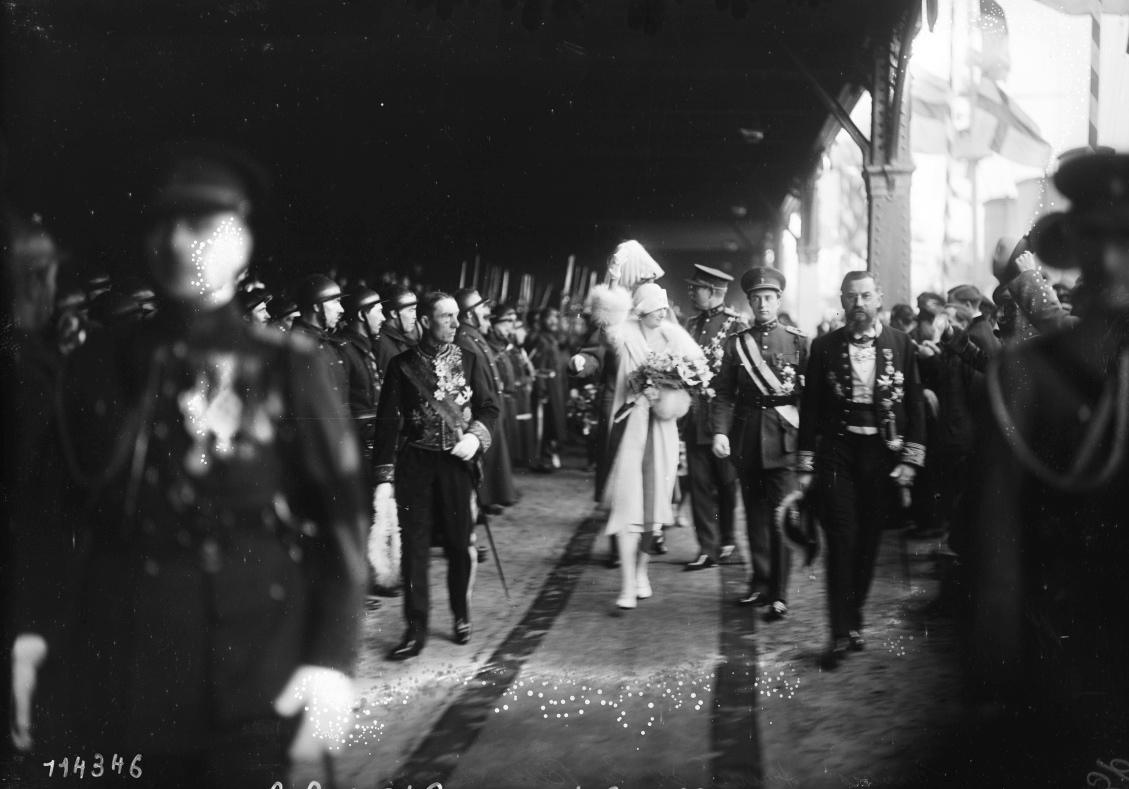 1926, arrivée de la princesse Astrid à Anvers
