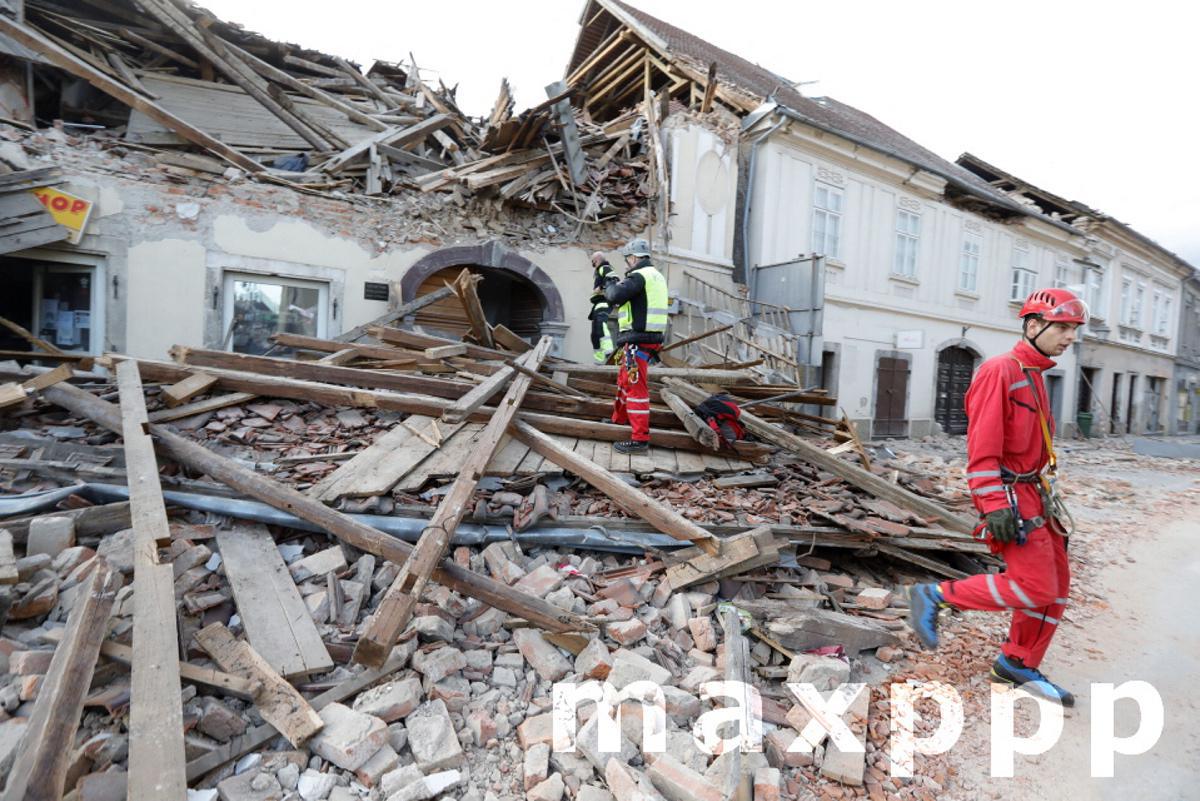 A 6.4 magnitude earthquake strikes Croatia
