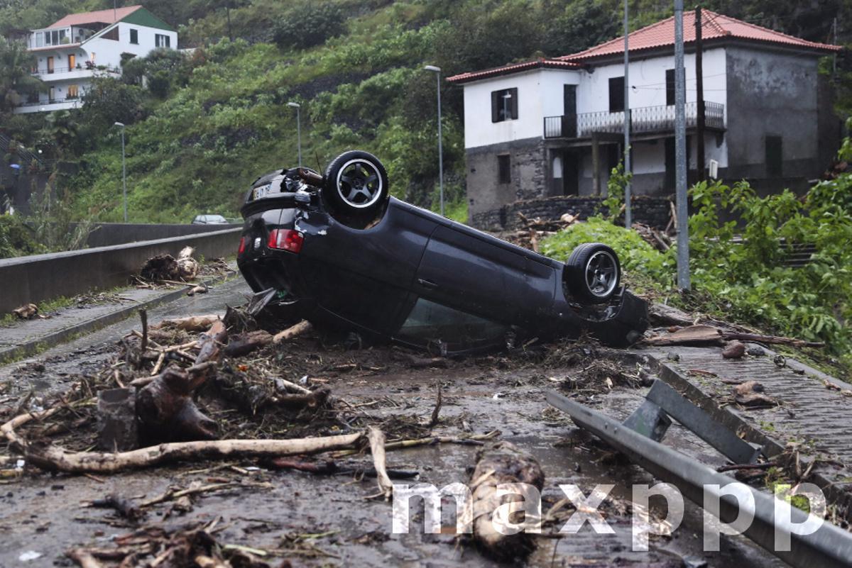 Bad weather in Madeira Island