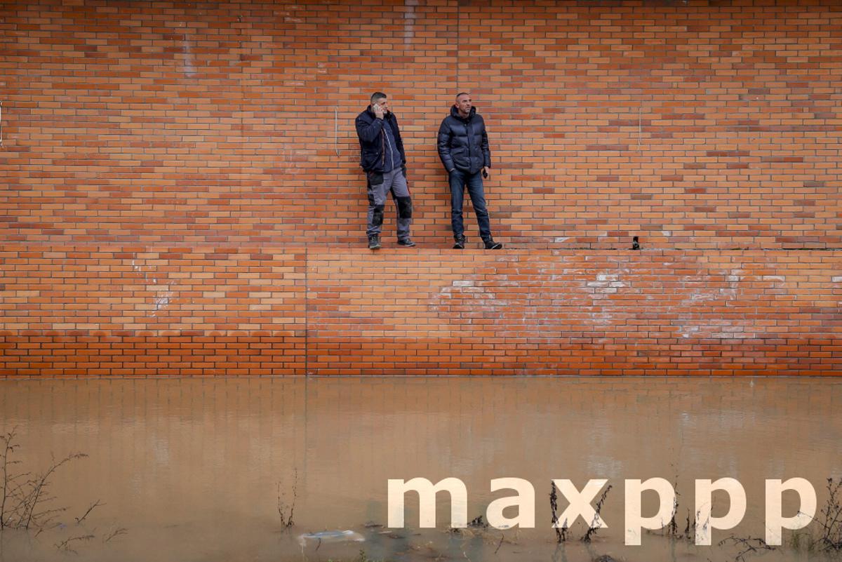 Heavy rain showers flooded different parts in Kosovo