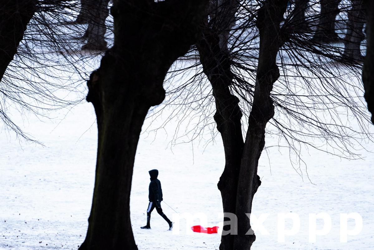 Snow in Denmark