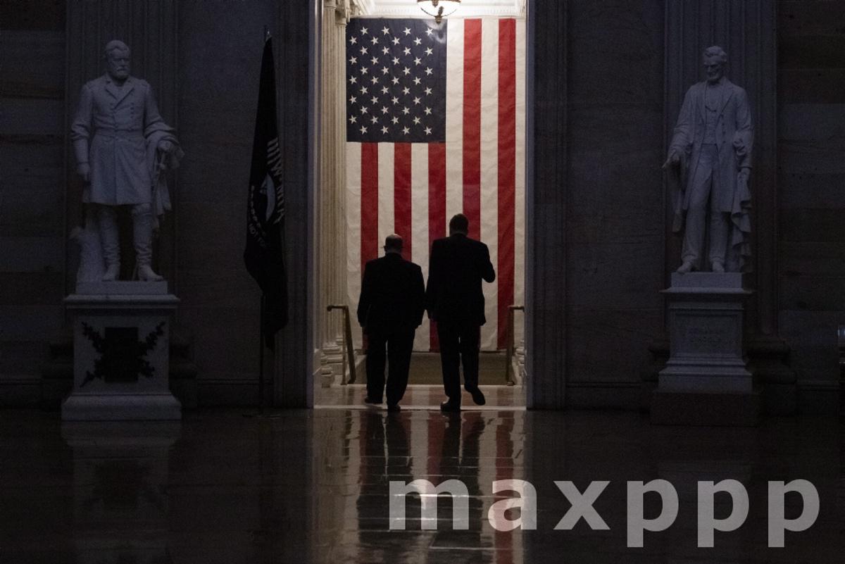 Senate impeachment trial of former President Donald J. Trump at the U.S. Capitol.