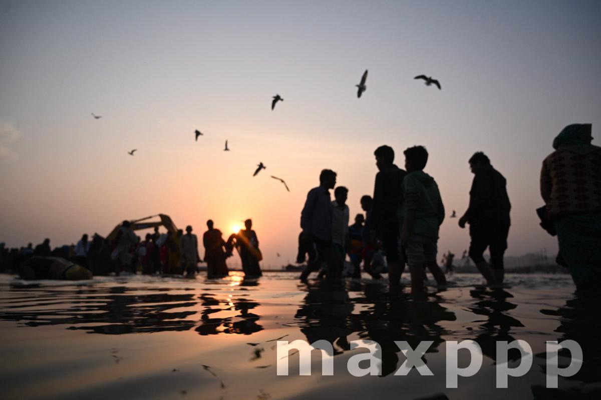 India-Magh Mela- Mauni Amavasya Eve