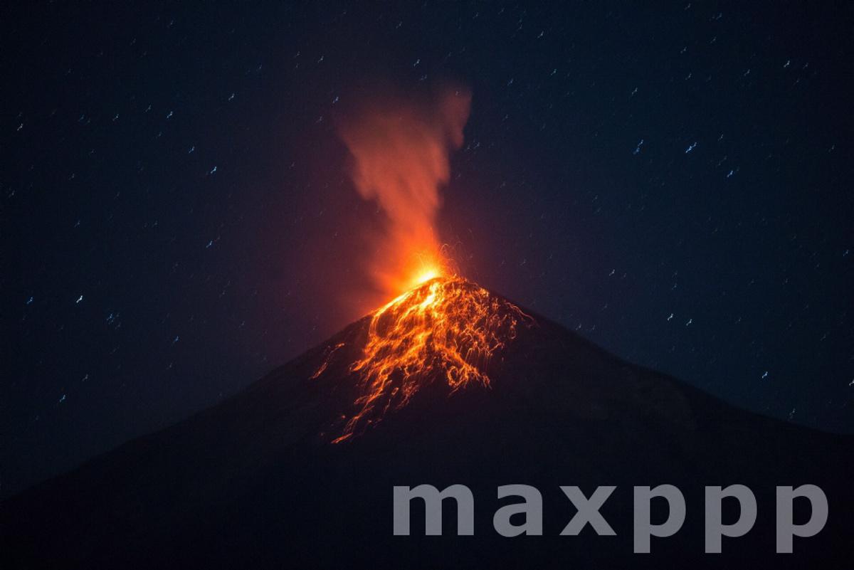 Volcan de Fuego erupts, in Guatemala