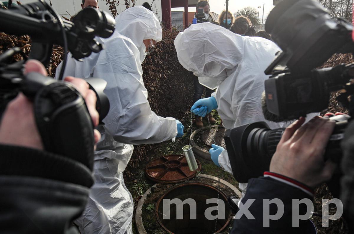 sapeurs pompiers de marseille à metz pour analyses eaux
