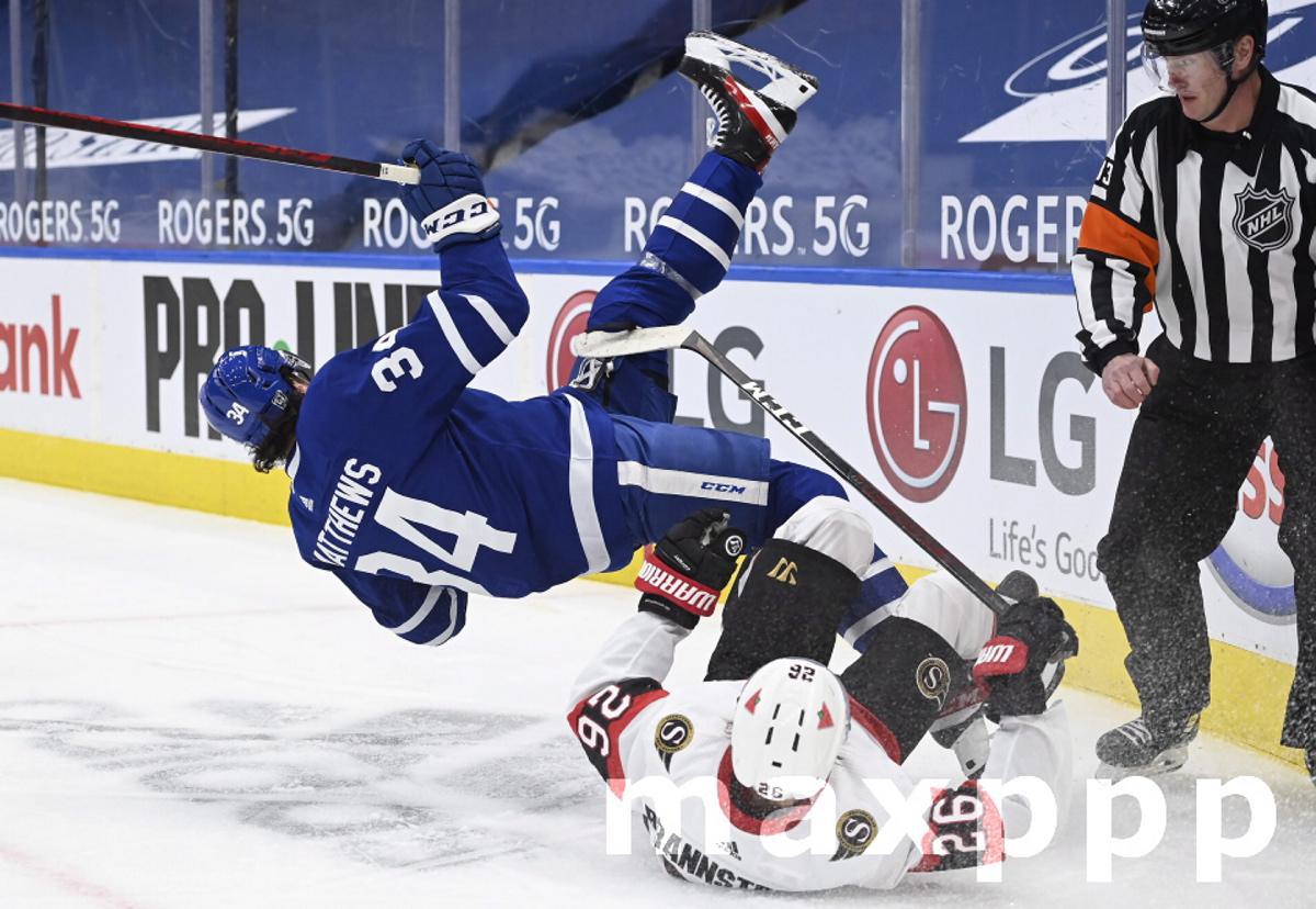 NHL hockey action