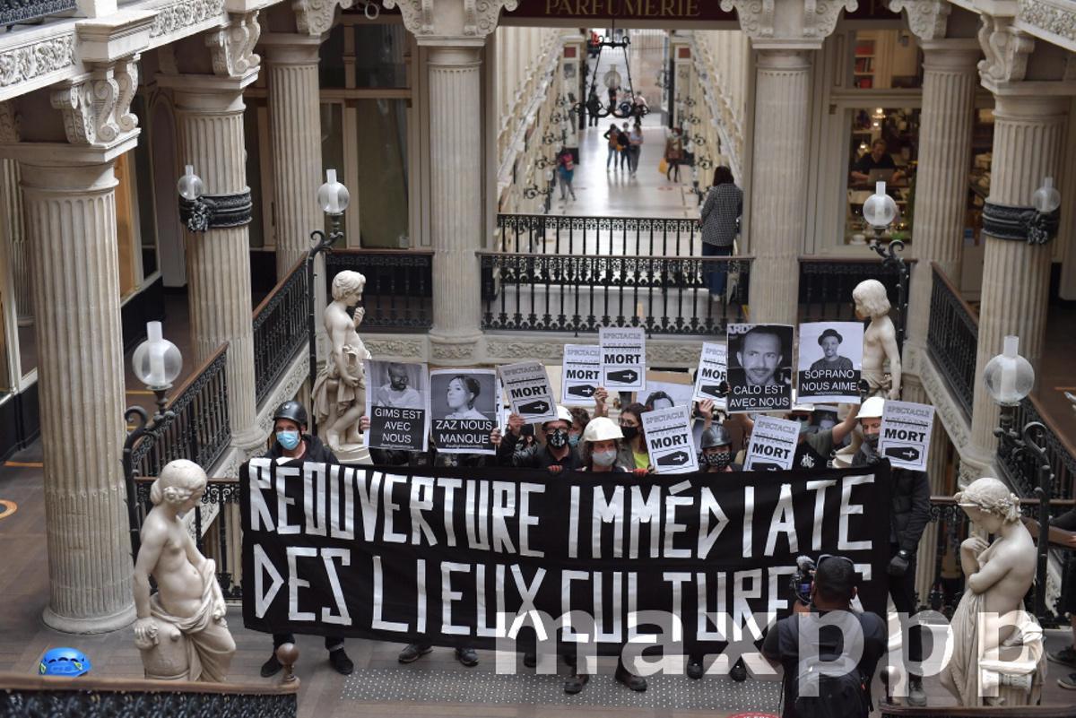 Manifestation du monde du spectacle