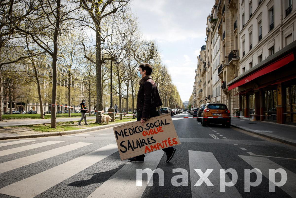 Manifestation du personnel du secteur sanitaire et social