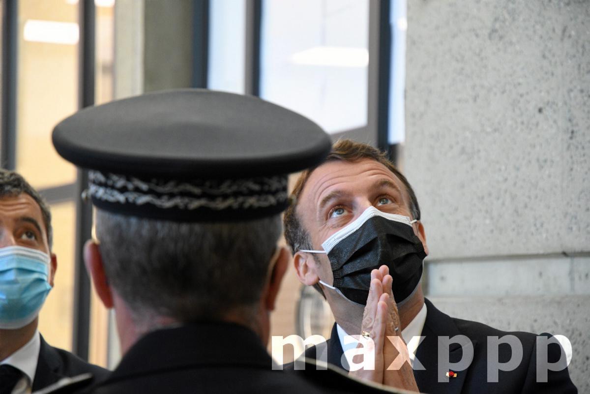 Emmanuel Macron à Montpellier