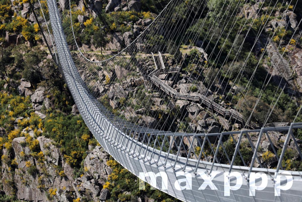 Largest pedestrian suspension bridge in the world