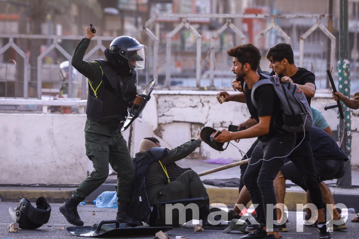 Anti-government demonstration in Baghdad
