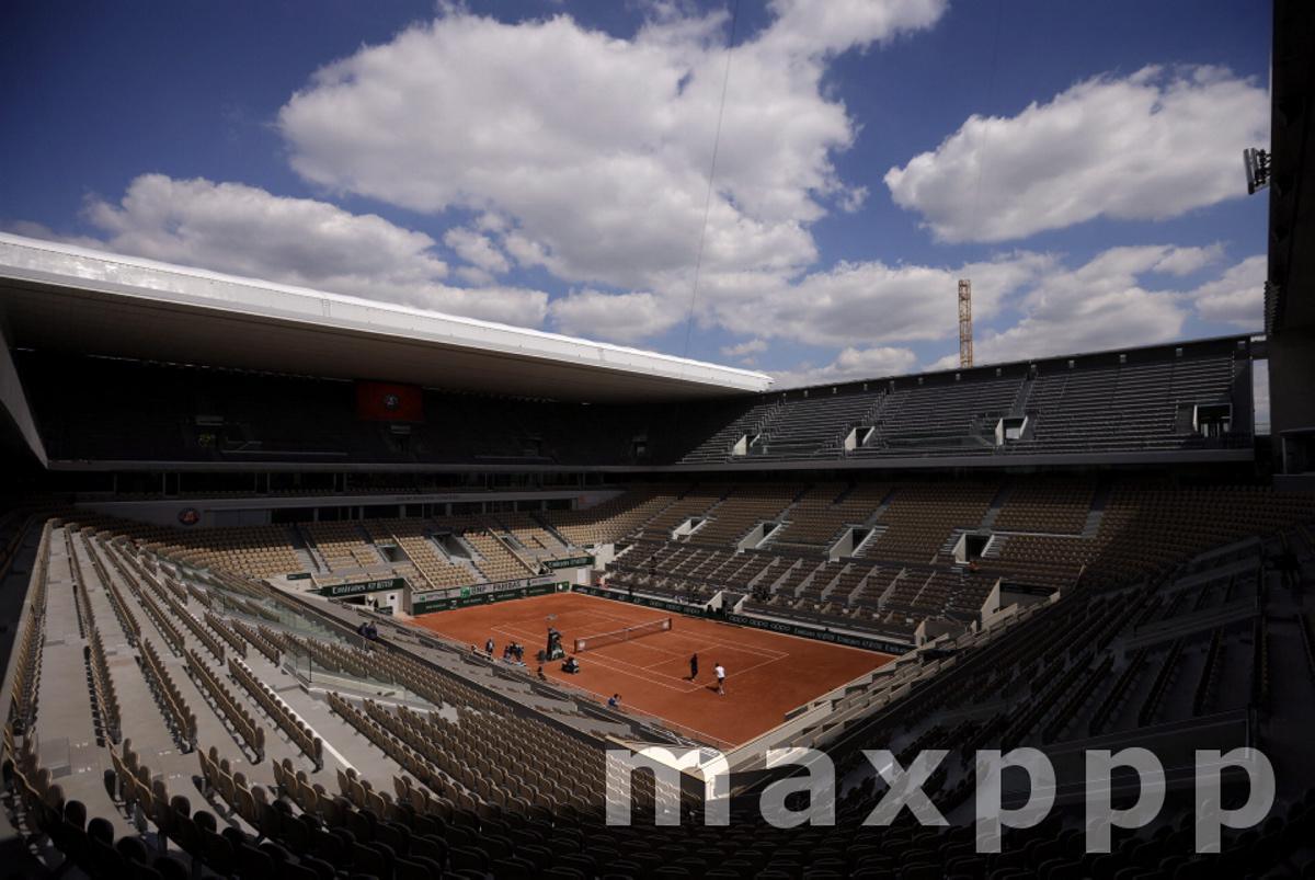 French Open tennis tournament at Roland Garros