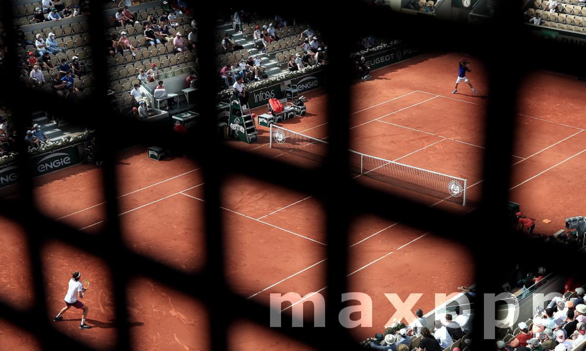 French Open tennis tournament at Roland Garros