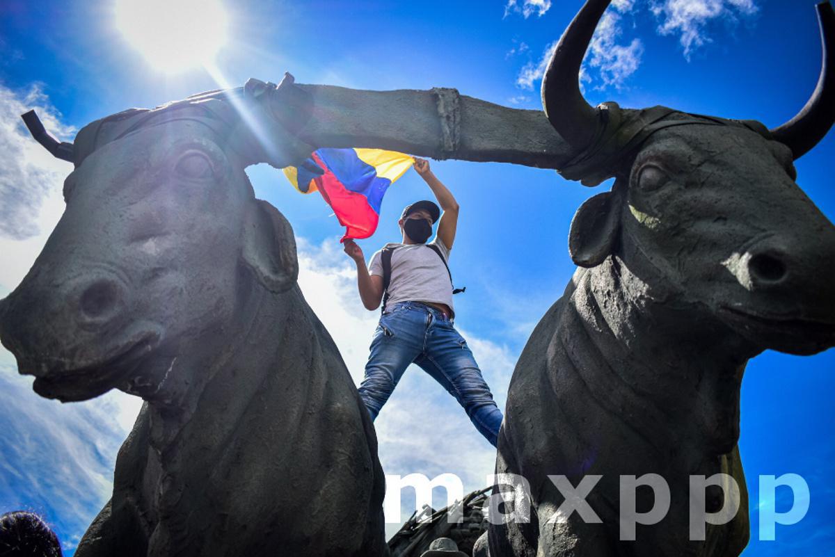 Anti government Protest in Colombia