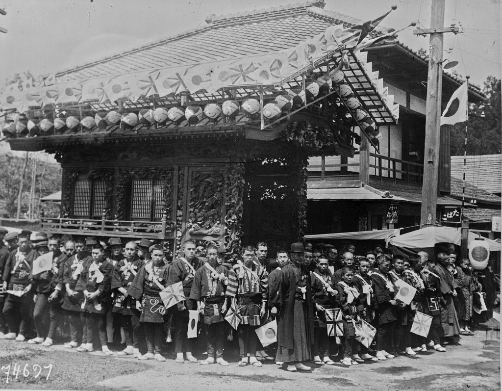 Visite du Prince de Galles au Japon - 1922