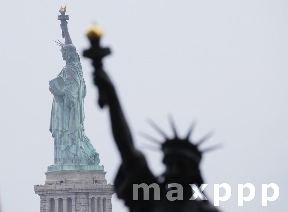 Lady Liberty's "Little Sister" Statue on Display on Ellis Island