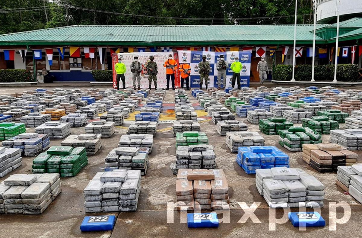 5.4 tons of cocaine from the Gulf Clan seized in western Colombia
