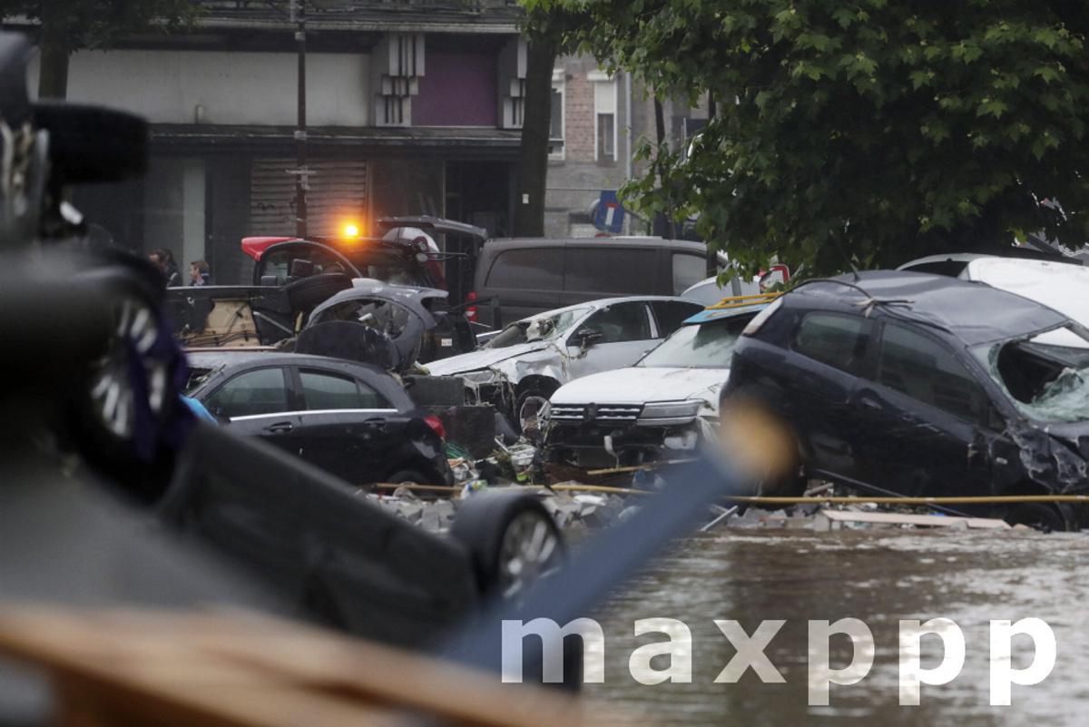 Flooding in Belgium