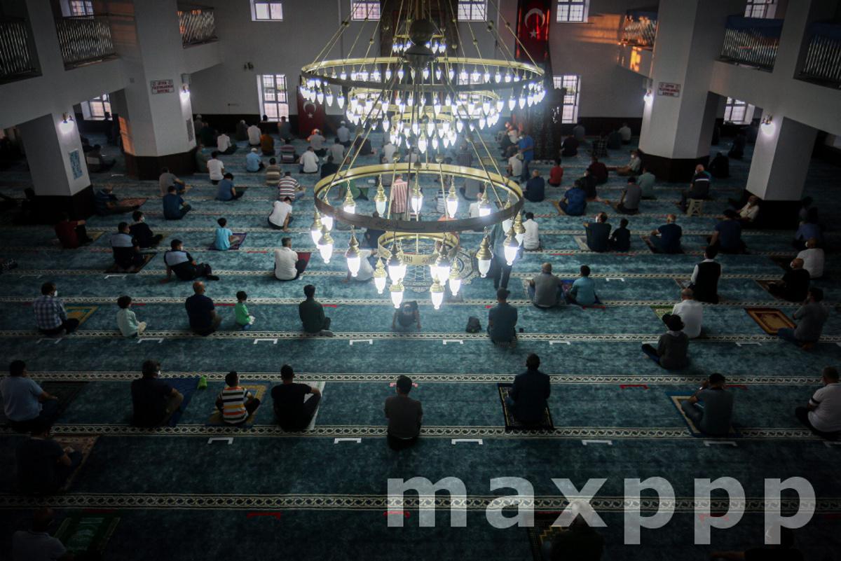 Eid-al-Adha prayers in Ankara, Turkey