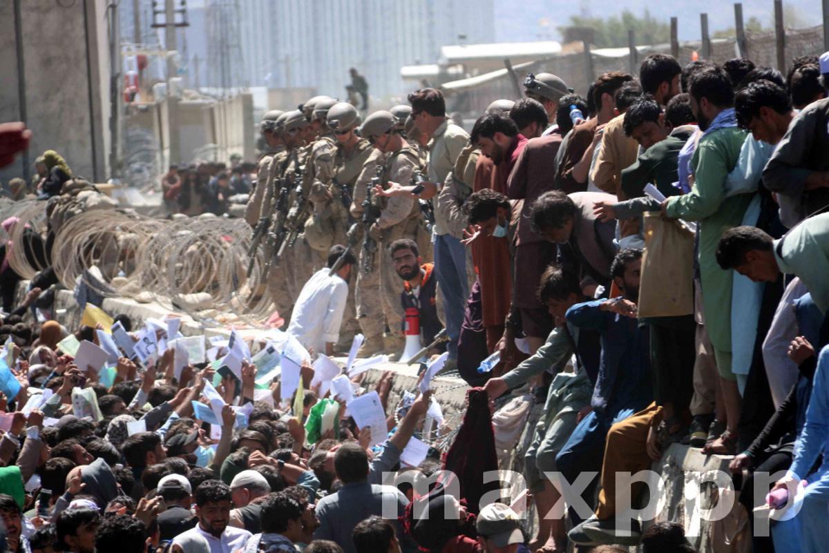 Afghanistan crisis - Kabul Airport